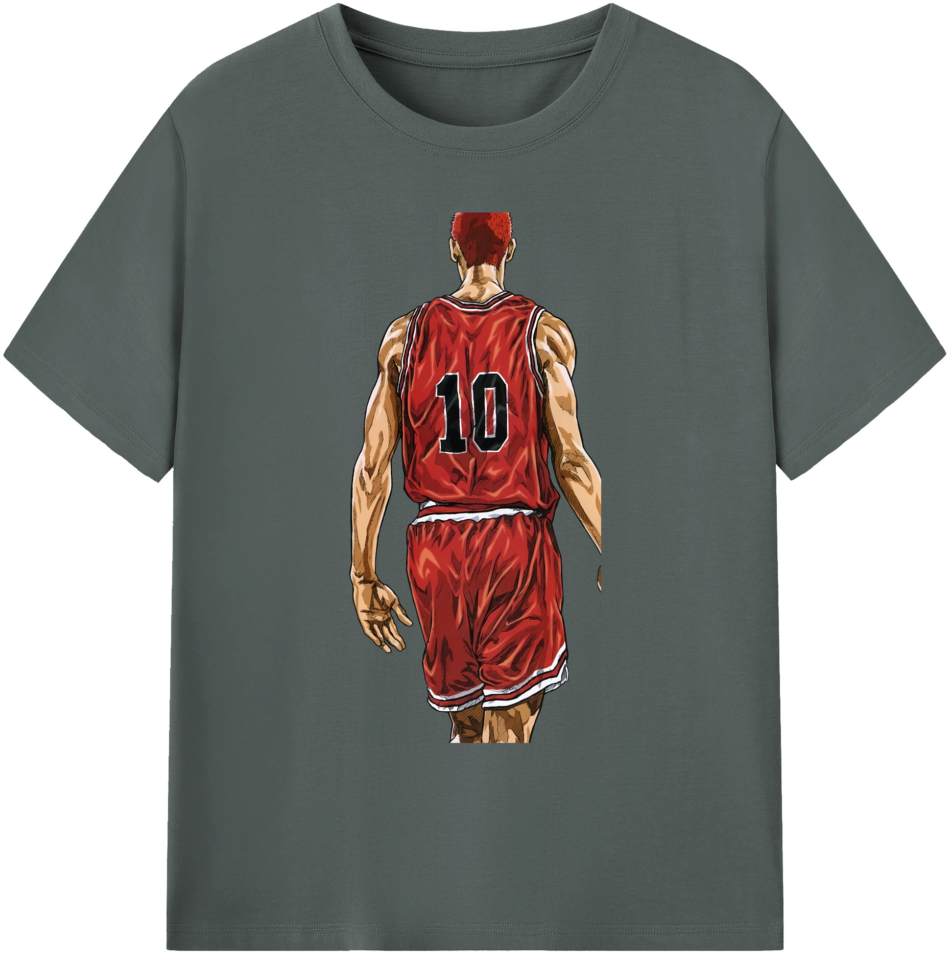 （画像用） SLAM DUNK／スラムダンク 綿100％ メンズ半袖Tシャツ｜肌触りやわらか＆通気性